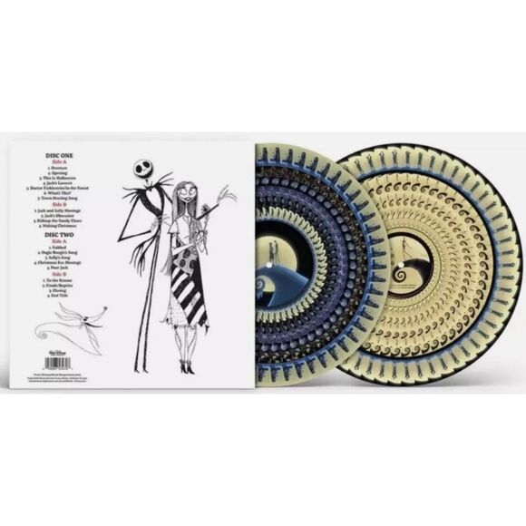 VINYL Tim Burton's Nightmare Before Christmas by Danny Elfman 2 LT. ED. LP NEW - Picture 4 of 8